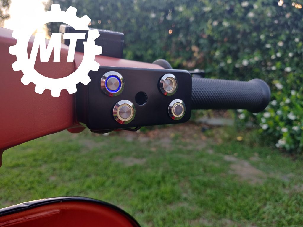 moped technologies, devioluci custom per vespa px 