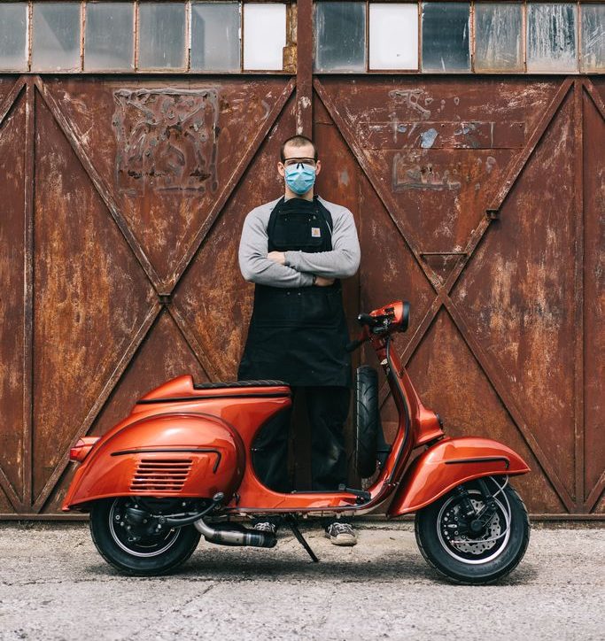 Vespa GL custom