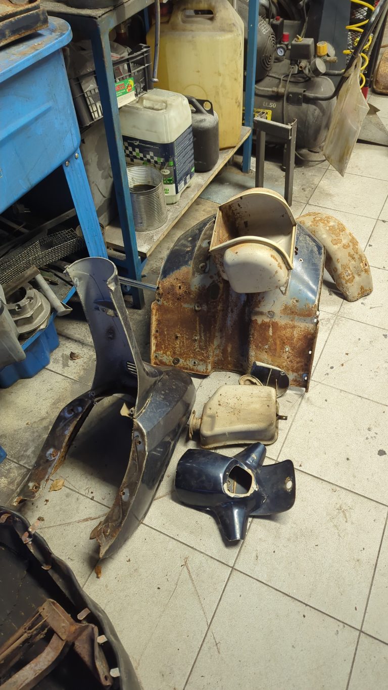 Restauro Lambretta Special